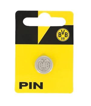 Borussia Dortmund - Pin Emblem silber matt